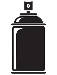 AEROSOL SPRAY CAN SILHOUETTE