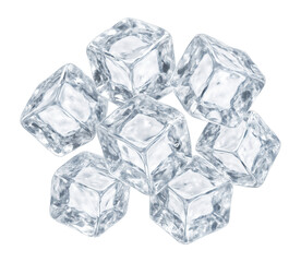 Obraz premium Ice cubes.