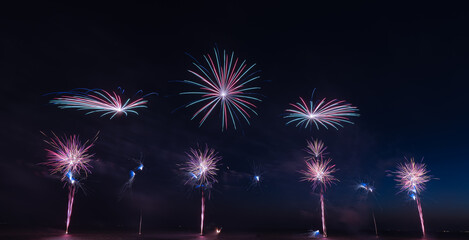 Feux d'artifice Chatelaillon Plage Charente Maritime France