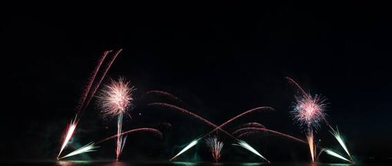 Feux d'artifice Chatelaillon Plage Charente Maritime France