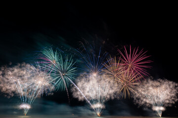 Feux d'artifice Chatelaillon Plage Charente Maritime France