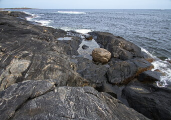 Coast at Skippy Rock on Cape Leeuwin at Augusta, Western Australia, Australia

