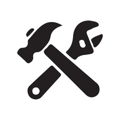 hammer and wrench