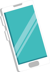 vector illustration of a mobile phone