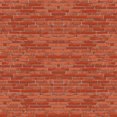 Seamless Red Brick Wall Texture Pattern