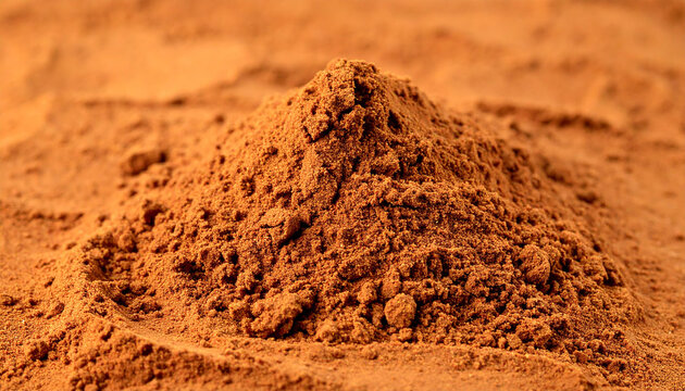 Natural bentonite or kaolin clay with fine earthy texture. Red annatto or rosehip powder. Iron oxide