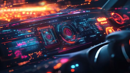 visualization lighting up tech dashboard