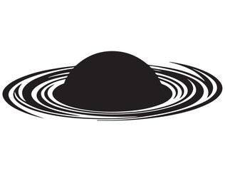 BLACK HOLE SILHOUETTE