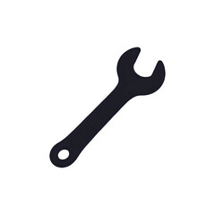 Wrench Icon: Repair, Maintenance, Tool, Engineering Symbol