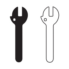 wrench and screwdriver