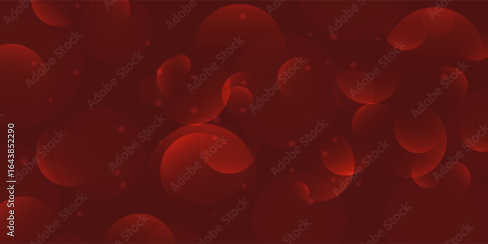 Aufkleber red abstract background. dynamic shapes composition. eps10 vector modern arts background