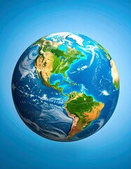 Fototapeta premium Earth globe image