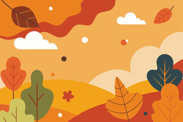 autumn seamless pattern