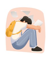 someone who is tired of work