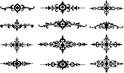 Fototapeta premium Celtic Knot & Tribal Mandala Vector Set – Ornamental Symbol Collection vector bundle