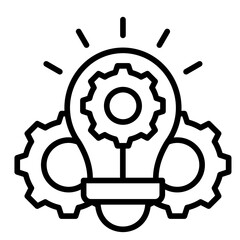 Invention Gear  Icon Element For Design