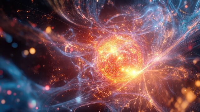 wavefunction stretching quantum particle