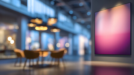 Contemporary Art Exhibition Space