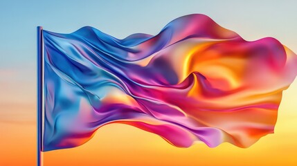 accomplishment absorbing milestone flag