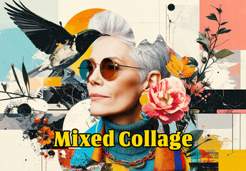 Mixed Collage Photo Effect