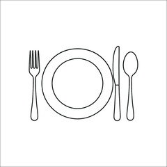 Elegant dinnerware set collection isolated on white background isolated on transparent background