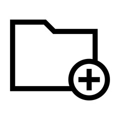 Folder Plus Icon