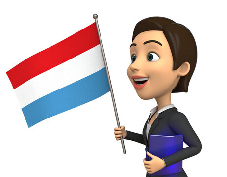 Firefly_3d Money Bag with dollar sign - Firefly_3D Cartoon businesswoman on transparent background. Generative AI  (3) - Powered by Adobe