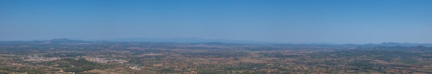 Fototapeta premium Santuari de San Salvador Majorque Ile Baléares Espagne
