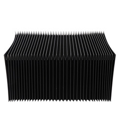 black plastic box isolated