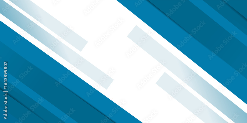 Poster blue abstract background with white color. abstract blue background with square shapes. modern simpl
