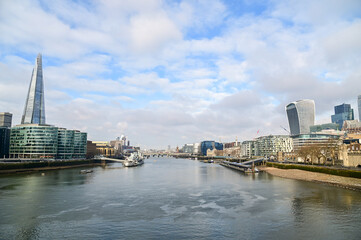 Fototapeta premium ロンドンのとても美しい街中風景