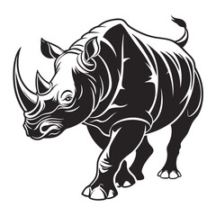 rhino vector illustration