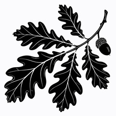 oak leaves and acorns