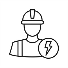 Electric Engineering Outline Icon