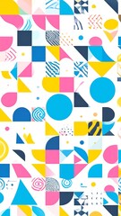 Colorful geometric pattern (2)