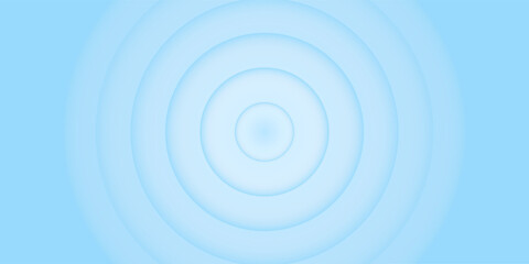 Blue water rippled surface vector background. Surface vibrant concentric illustration