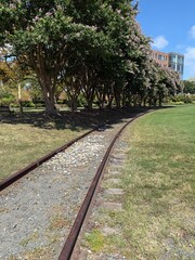 railway in the park
