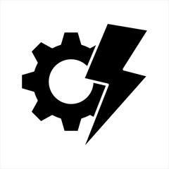 Energy Glyph Icon