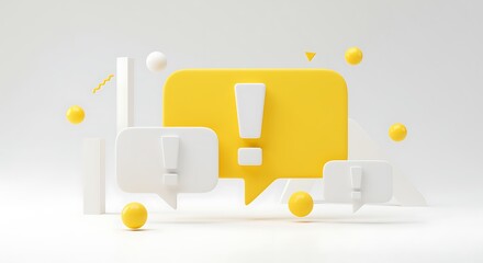 3d rendered illustration of an empty room for sale