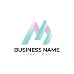 Modern Gradient Letter 