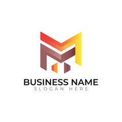 Modern Gradient Letter 