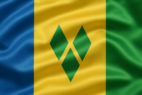 flag of saint Vincent and the grenadines