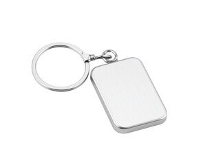 Firefly_3D illustration of a verified email envelope icon - Firefly_Blank silver keychain for customization