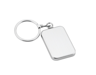 Firefly_3D illustration of a verified email envelope icon - Firefly_Blank silver keychain for customization
