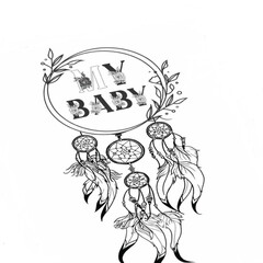 Baby craft for wall decor