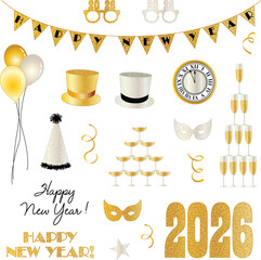 2026 New Years Eve 2026 Graphics