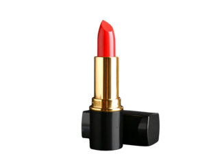 Firefly_3D illustration of a verified email envelope icon - Firefly_Bold red lipstick in sleek black packaging (3)