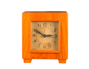 Firefly_3D illustration of a verified email envelope icon - Firefly_Bright orange vintage alarm clock with black background  (2)