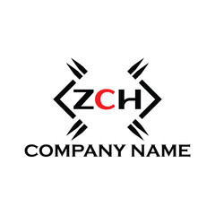 ZCH letter logo, ZCH letter logo design, ZCH lettermark, ZCH monogram logo, ZCH corporate logo, ZCH creative logo