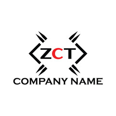 ZCT letter logo, ZCT letter logo design, ZCT lettermark, ZCT monogram logo, ZCT corporate logo, ZCT creative logo